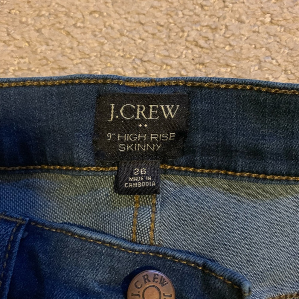 JCrew High Rise Skinny Jeans